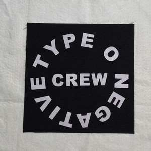 Type O Negative - Crew 11.5X12" Printed Backpatch