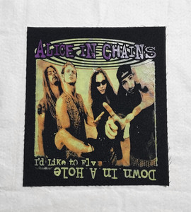 Alice In Chains - Down In A Hole T 12x13.5" Printed Backpatch