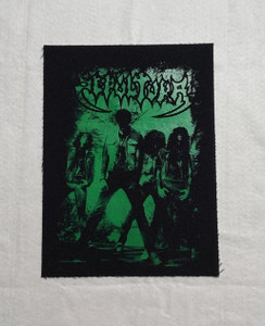 Sepultura - Morbid Visions Band Picture 10.50x13.5" Printed Backpatch