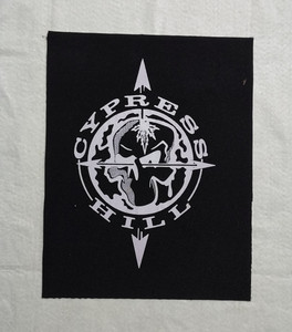 Cypress Hill - Skull Logo 10.5x14.5" Printed Backpatch