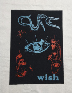The Cure - Wish 12x16.5" Printed Backpatch