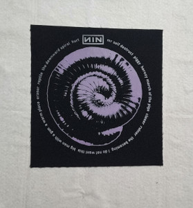 Nin - Closer 12 x 12.5" Printed Backpatch