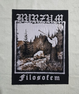 Burzum - Filosofem 12.5 x 15.5" Printed Backpatch