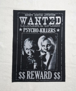 Chucky And Tiffany - Wanted 12 x 16.5"