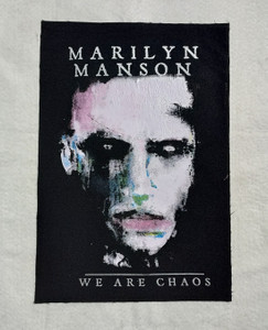 Marilyn Manson - We Are Chaos 11.5x17" Printed Backpatch