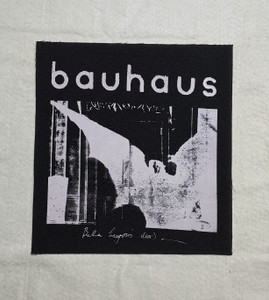 Bauhaus - Bela Lugosi Attack 12x13" Printed Backpatch