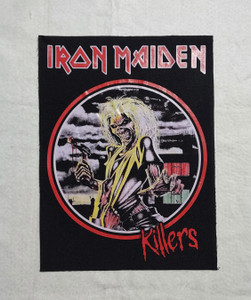Iron Maiden - Killers 12.5x16.5" Printed Backpatch