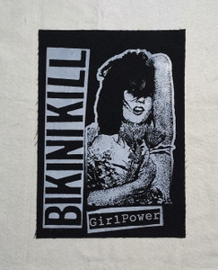 Bikini Kill - Girlpower 12x17" Printed Backpatch