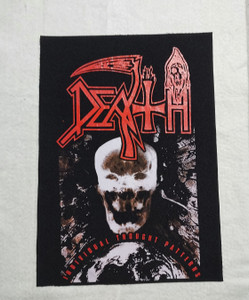 Death - Individual Thought Patterns 11.5x18" Printed Backpatch