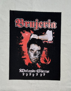 Brujeria - Matando Gueros 12x16.5" Printed Backpatch