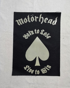 Motorhead - Born To Lose 12"x16.5" Printed Backpatch