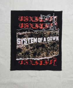 System Of A Down - Toxicity 12x14" Printed Backpatch
