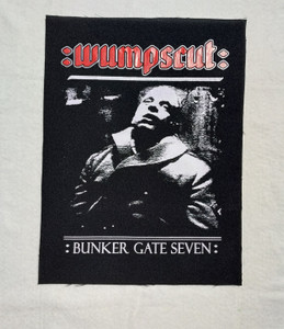 Wumpscut - Bunker Gate 12x15" Printed Backpatch