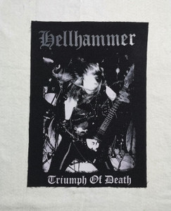 Hellhammer - Triumph Of Death 11.5x17.5" Printed Backpatch