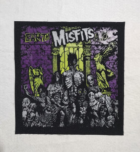 Misfits - Earth Ad 13x13.5" Printed Backpatch