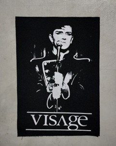 Visage - Night Train 11x16.5" Printed Backpatch