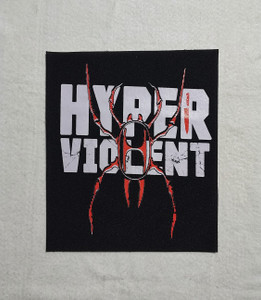 Hocico - Hyper Violent Spider 11.5x13" Printed Backpatch