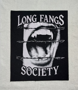 Long Fangs Society 12x15" Printed Backpatch