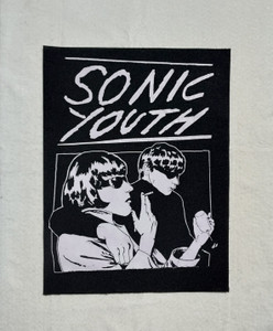 Sonic Youth - Goo 12x15.5" Printed Backpatch