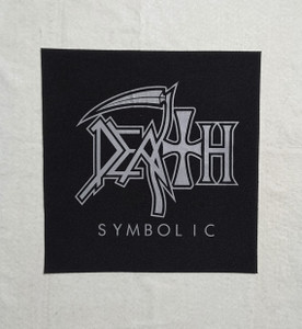 Death - Symbolic 11.5x10.5" Printed Backpatch