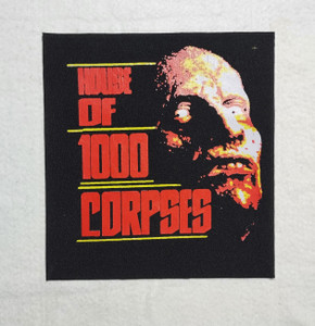 House Of 1000 Corpses 11.5x12" Printed Backpatch
