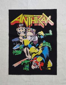 Anthrax - Mosh It Up! 12.5x17" Printed Backpatch