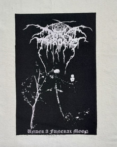 Darkthrone - Under A Funeral Moon 12x18.5" Printed Backpatch