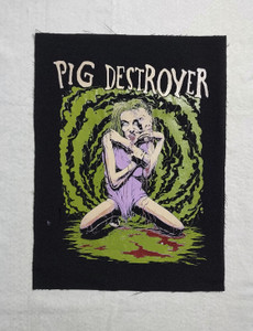 Pig Destroyer - Bride Of Prowler 12.5x15.5" Printed Backpatch