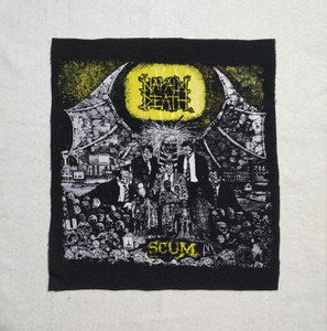 Napalm Death - Scum 13.5x14" Printed Backpatch