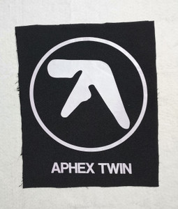 Aphex Twin - Logo 13x15" Printed Backpatch