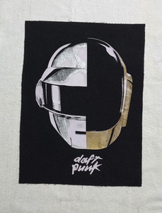 Daft Punk - Random Access 12x16" Printed Backpatch