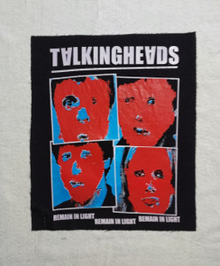 Talking Heads - Remain In Light 12.5x16" Printed Backpatch