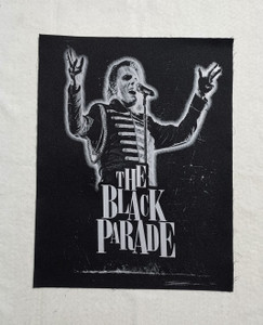 My Chemical Romance - Gerard Way Black Parade 12.5x165" Printed Backpatch