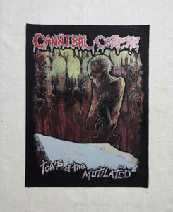 Cannibal Corpse - Tomb Of The Mutilated 12.5x17" Printed Backpatch