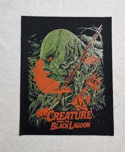 Creature Of The Black Lagoon 13x16.5" Printed Backpatch
