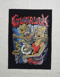 Gutalax - Poop Attack 13x17.5" Printed Backpatch