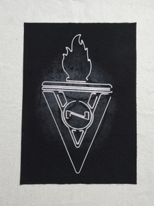 Vnv Nation - Noire Torch 11x17.5" Printed Backpatch