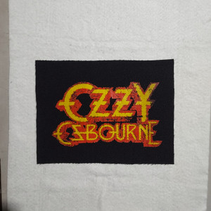 Ozzy Osbourne - Logo 12x8" Printed Backpatch