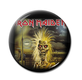 Iron Maiden 1980 1" Pin