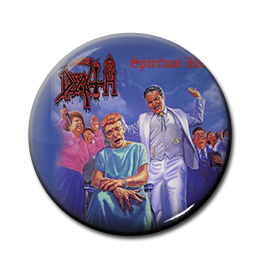 Death - Spiritual Healing 1" Pin