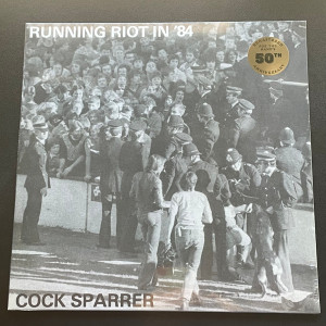 Cock Sparrer - Running Riot In 84 *50Th Anniversary Color Vinyl LP *New