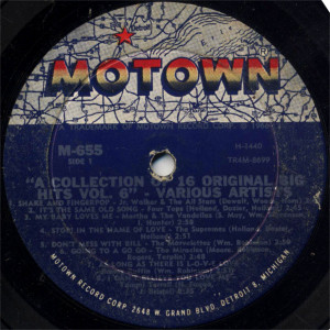The Motown Sound: A Collection Of 16 Original Big Hits Vol. 6 LP *Used