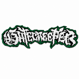 Gatecreeprer - Green Logo 5.5x1.25"  Embroidered Patch