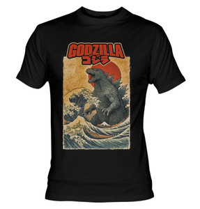 Godzilla - The Great Wave T-Shirt