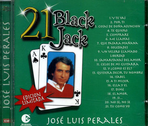 Jose Luis Perales- 21 Black Jack CD *USED