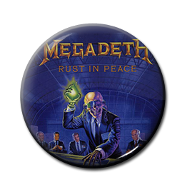 Megadeth - Rust in Peace 1" Pin