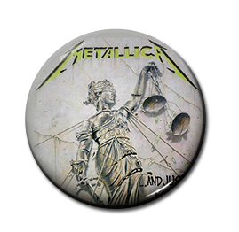 Metallica - ...And Justice for All 1" Pin