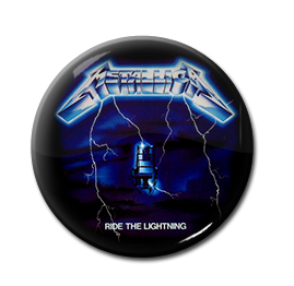 Metal - Ride the Lightning 1" Pin