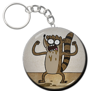 Rigby 1.5" Keychain