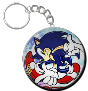 Sonic the Hedgehog 1.5" Keychain